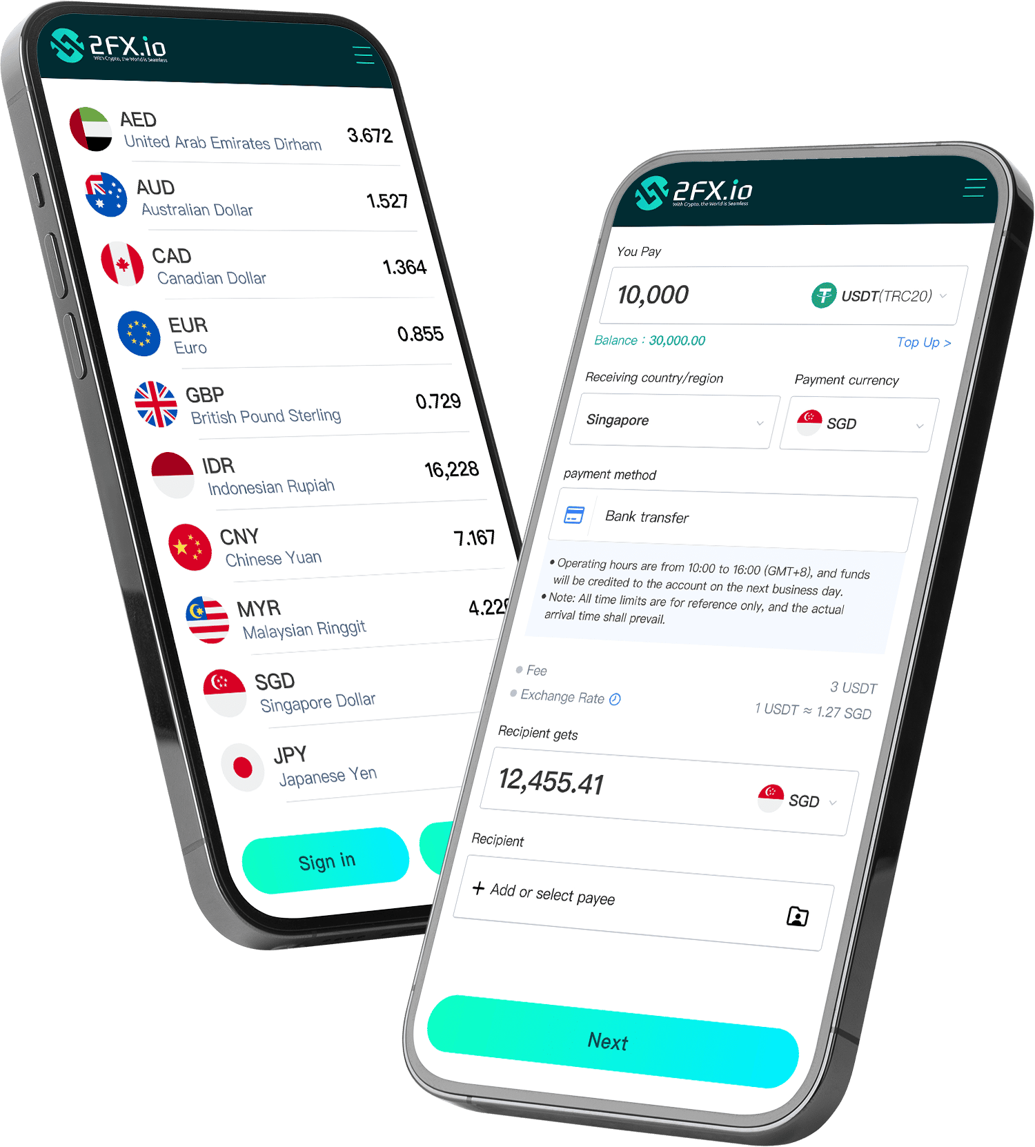 USDT 現金化 | USDT 銀行振込 | USDT、USDC、BTC、ETH 売却 - 2FX 仮想通貨交換プラットフォーム - 暗号通貨変換プラットフォーム  - 2FX.io
